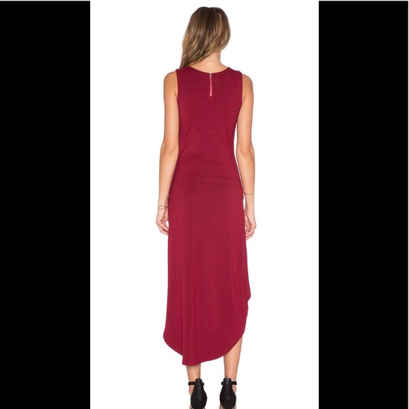 Bishop + Young Haley Maxi Dress Burgundy - Picture 3 of 3